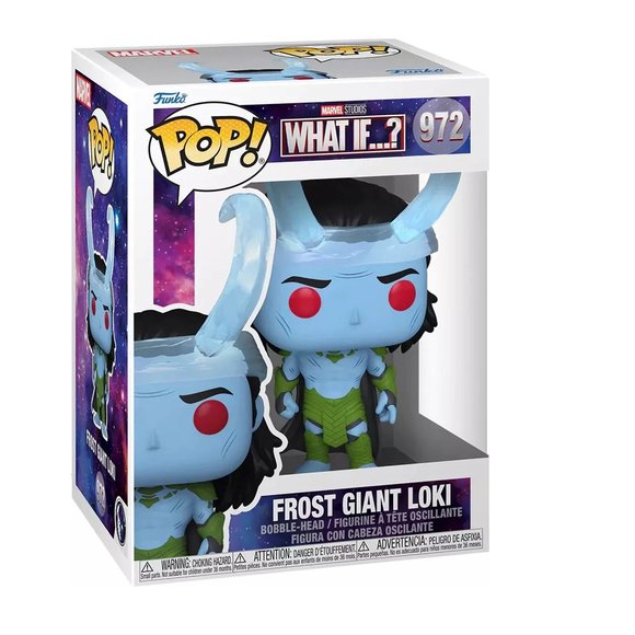 Funko POP Pop! Marvel: What If? - Frost Giant Loki Multicolor - Picture 2 of 3